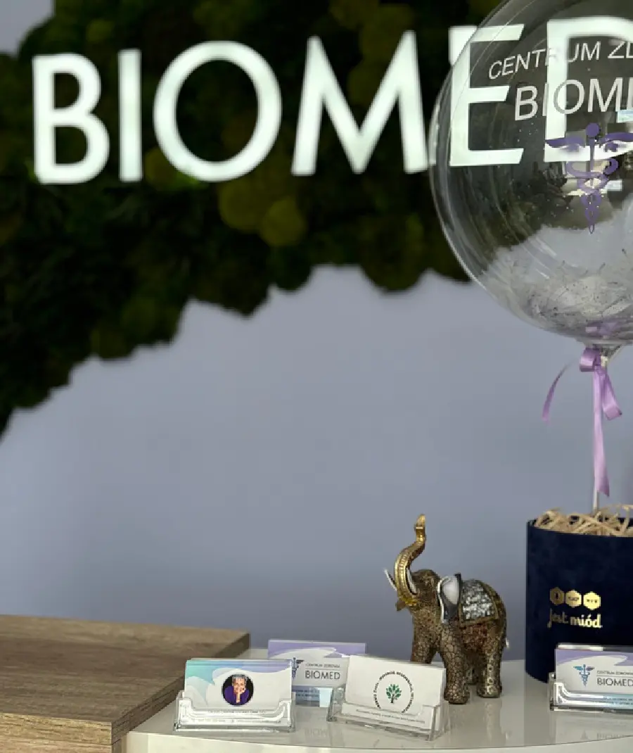 Recepcja Centrum Zdrowia Biomed